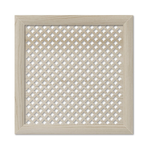 Решетка радиаторная Стильный дом Готико V545912 600х600 мм дуб сонома