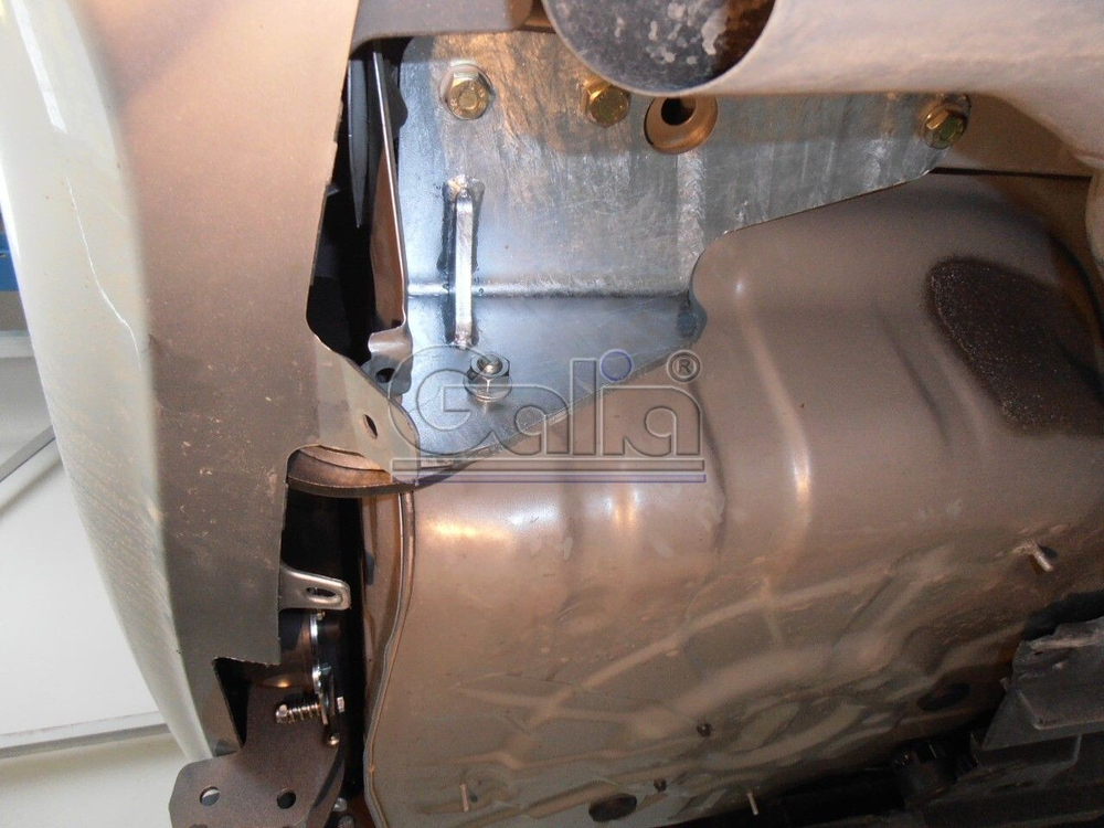 Фаркоп оцинкованный Galia T060A для Toyota Corolla седан 2007-2013(паспорт и сертификат в комплекте)(без электрики)