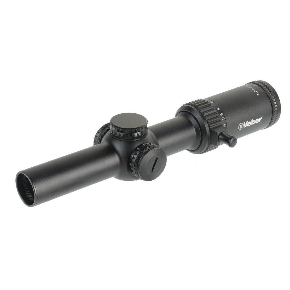 Прицел Veber Wolf 1.25-4.5х26 IR FD07 Загонник