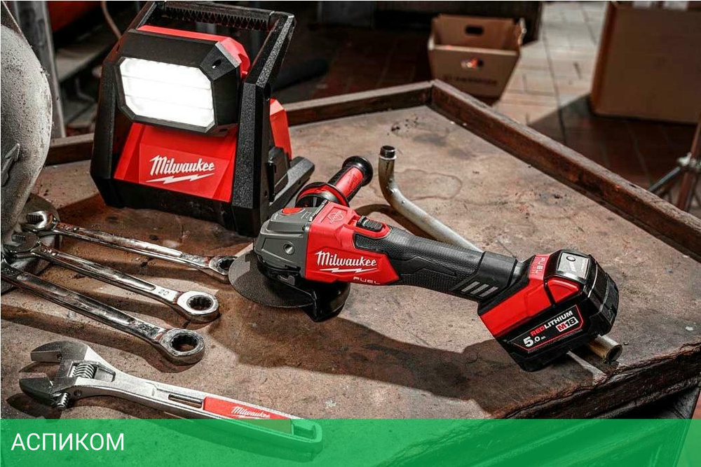 Угловая шлифмашина Milwaukee M18 FSAG125XB-502X FUEL (4933478430)