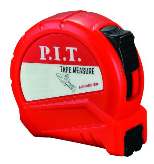Рулетка с фиксатором P.I.T. 7.5 м x 25 мм, ABS(HTPM01-75MA)