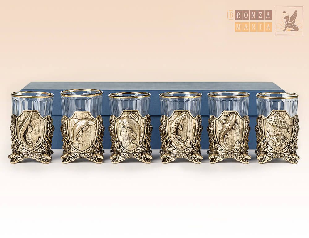 стопка Рыбалка - комплект 6 шт.