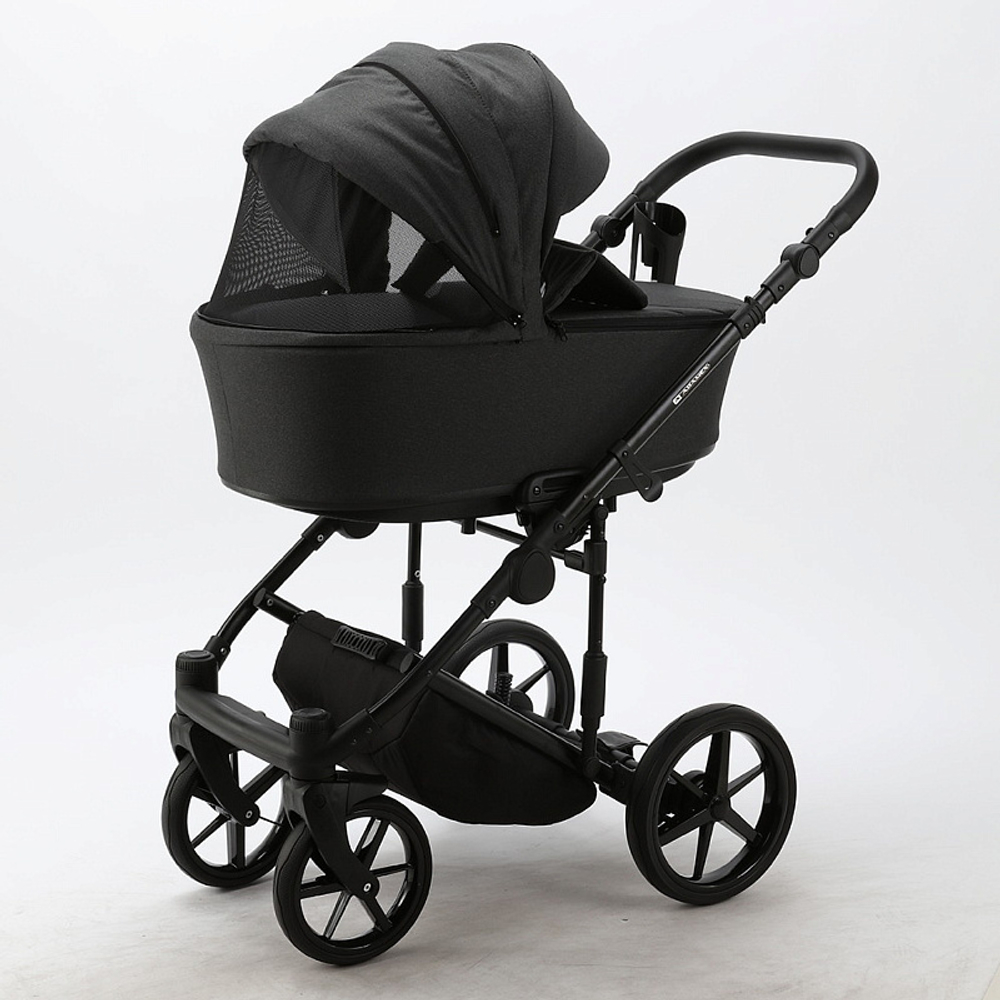 Детская коляска Adamex Zico 2 в 1 Z-TK79 (ТЕМНО-СЕРЫЙ)