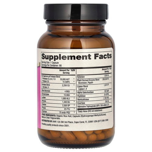 Dr. Mercola, ферменты полного спектра для женщин, 90 капсул