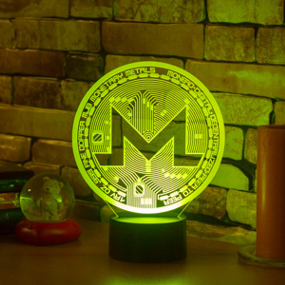 3Д-светильник "Monero" (Монеро)