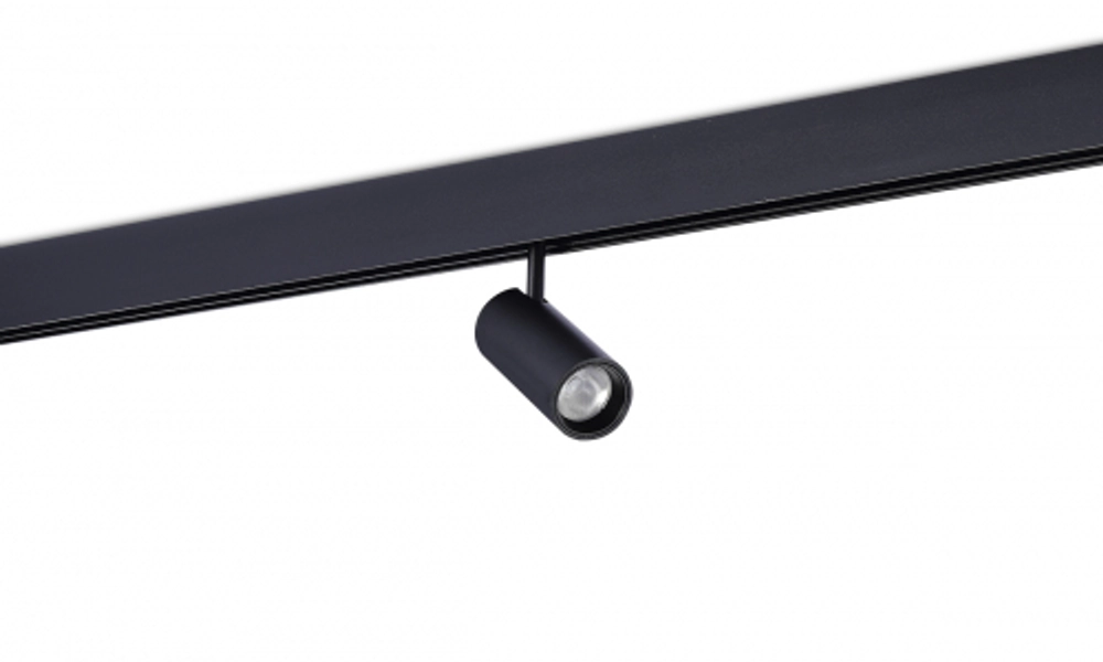 Светодиодный светильник Alpha для SPACE Track system 10Вт, D45xL100 мм, 865Лм, 36°, 4000К, недиммируемый, Ra&gt;90, черный