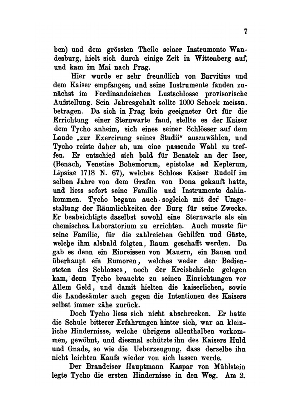 Tycho Brahe und J. Kepler in Prag. Eine studie | Josef Hasner