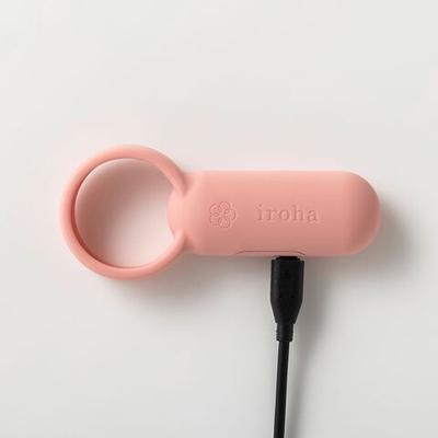 Коралловое эрекционное кольцо Iroha SVR Coral Pink (Цвет: розовый)