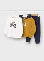 толстовка с лонгсливом и брюками