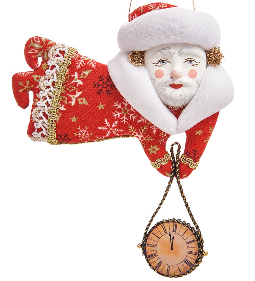 РусКукла RK-889 Кукла подвесная «Летящий Дед Мороз»