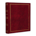 ZEP MD233R 27x32 см+ 5 магнитных листов Madrid (красн.) папка с 4 кольцами и магнитными листами