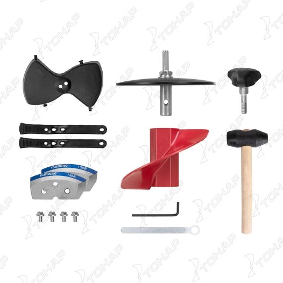 Шнек пластиковый Тонар LIGHT ST 130R правое вращение стальная труба