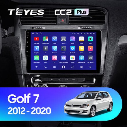 Teyes CC2 Plus 10.2" для Volkswagen Golf 2012-2020