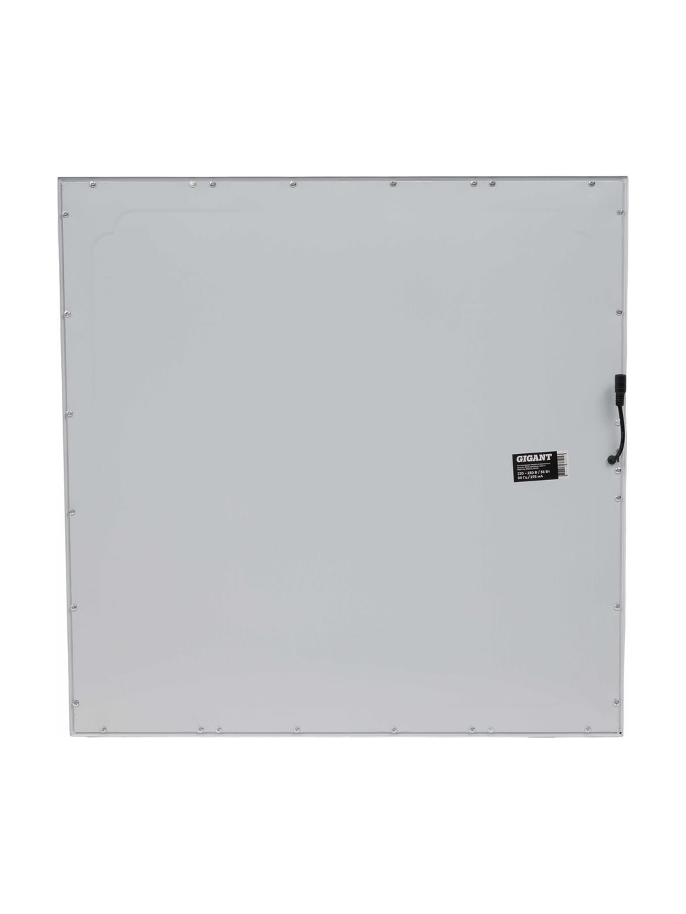 Светодиодная тонкая встраиваемая панель Gigant 36Вт матовый 4000K 3000Лм IP40 (с драйвером) GL-03-08