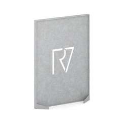 AcustiX Напольная прямая перегородка с фигурными вырезами VE.NPPF-100.16 Зимний Лес 1000*400*1600