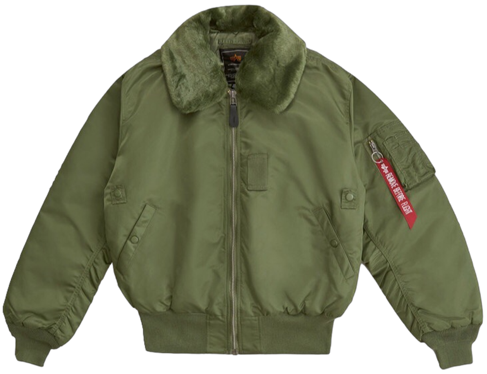 Куртка Alpha Industries B-15 Sage Green (Зеленая)