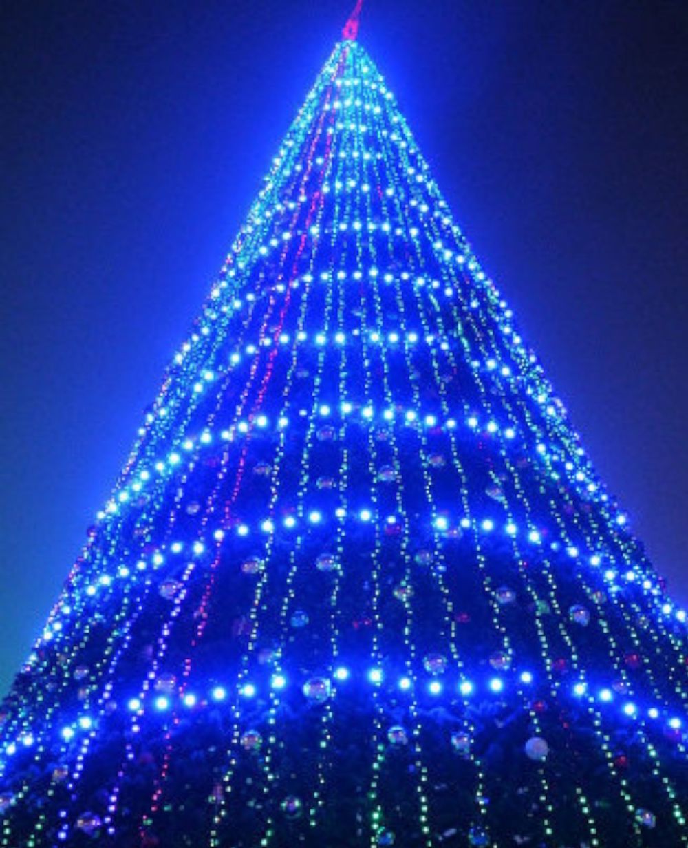 уличная гирлянда "Пояс Ориона"