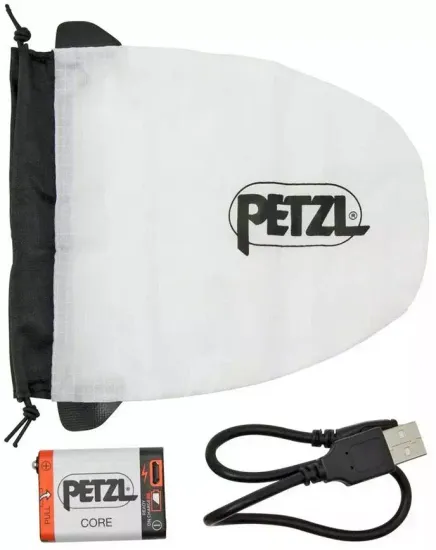 Налобный фонарь Petzl, Actik Core, зеленый