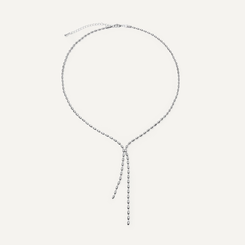 Колье Линия – Серебро