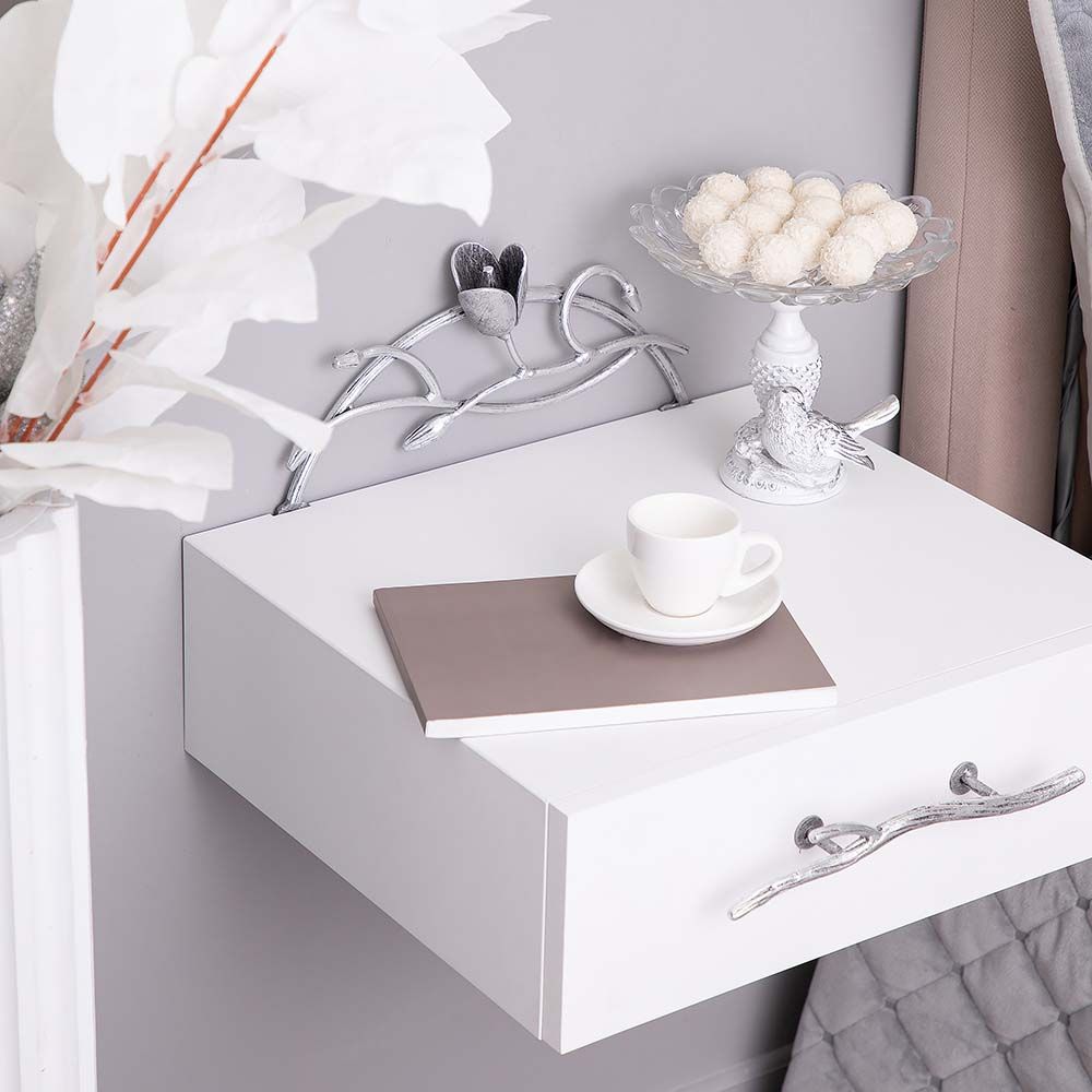 Тумба прикроватная Ин Блум подвесная Айс