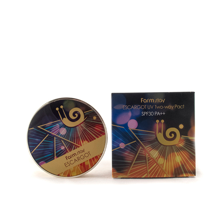 Крем-пудра FarmStay с улиткой, тон 13 (+ запаска) Escargot SPF30/pa++