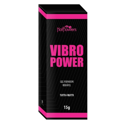 Гель жидкий вибратор Vibro Power со вкусом тутти-фрутти 15 г