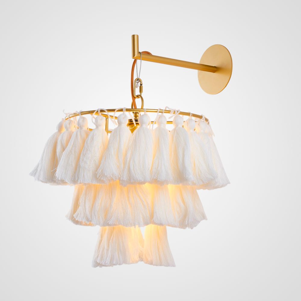Настенный Светильник Tassel Wall Бежевый By Imperiumloft
