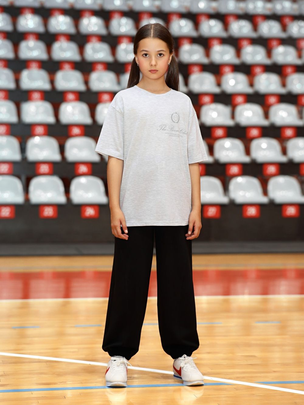 Брюки для девочки Успех-3 Виотекс ЧЁРНЫЙ