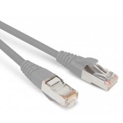 Патч-корд Hyperline PC-LPM-SFTP-RJ45-RJ45-C6a-1M-LSZH-GY Патч-корд S / ­FTP, экранированный, Cat.6a (100% Fluke Component Tested), LSZH, 1 м, серый