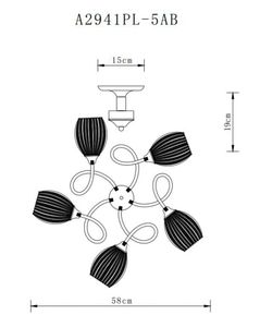 Потолочная люстра Arte Lamp