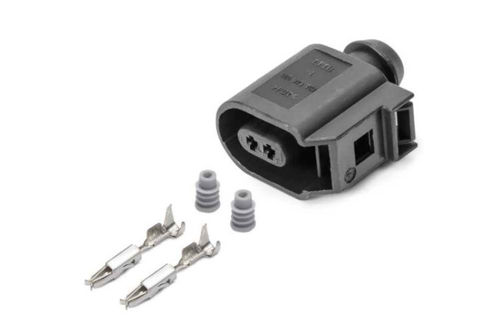 Разъем 6E0973702 2-х контактный на датчик ABS Audi A6/SEAT IBIZA/Skoda (CARGEN)