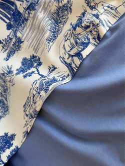 Дак Duck «Туаль-де-жуи» цв.синий