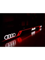 Рамка для номера с LED подсветкой надписи RL. Audi.