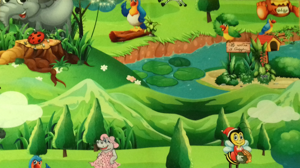 Микровелюр Xpoint (Икспоинт) 0003.01 В гостях у сказки