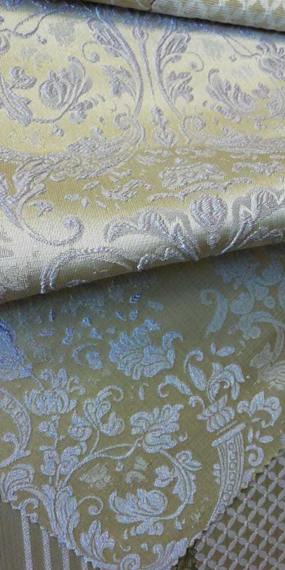 Жаккард Anzio-Amor (Анжио-Амор) 1424/10-02 серебро вензель