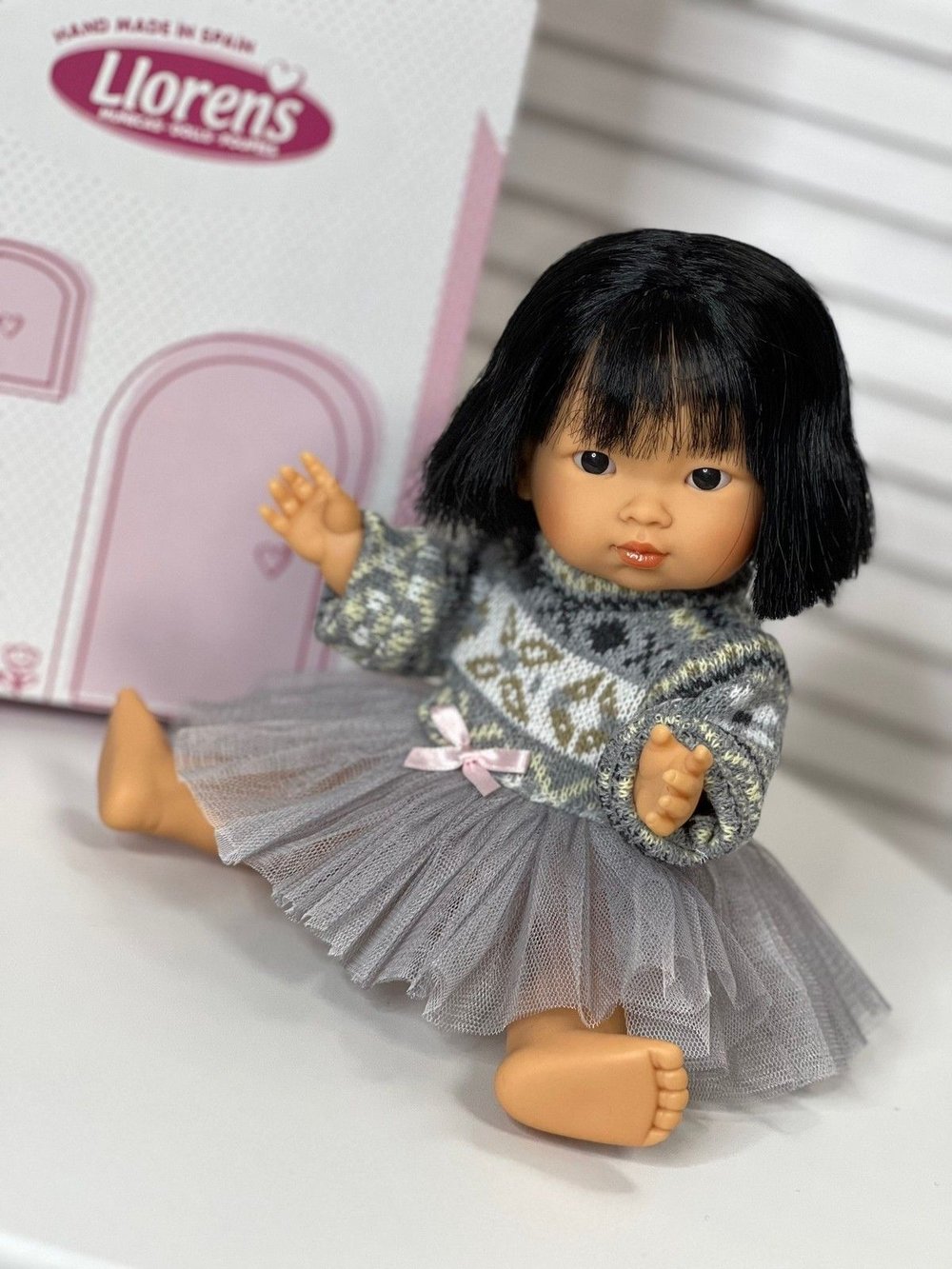 Кукла Llorens виниловая 28см Lu (28034)