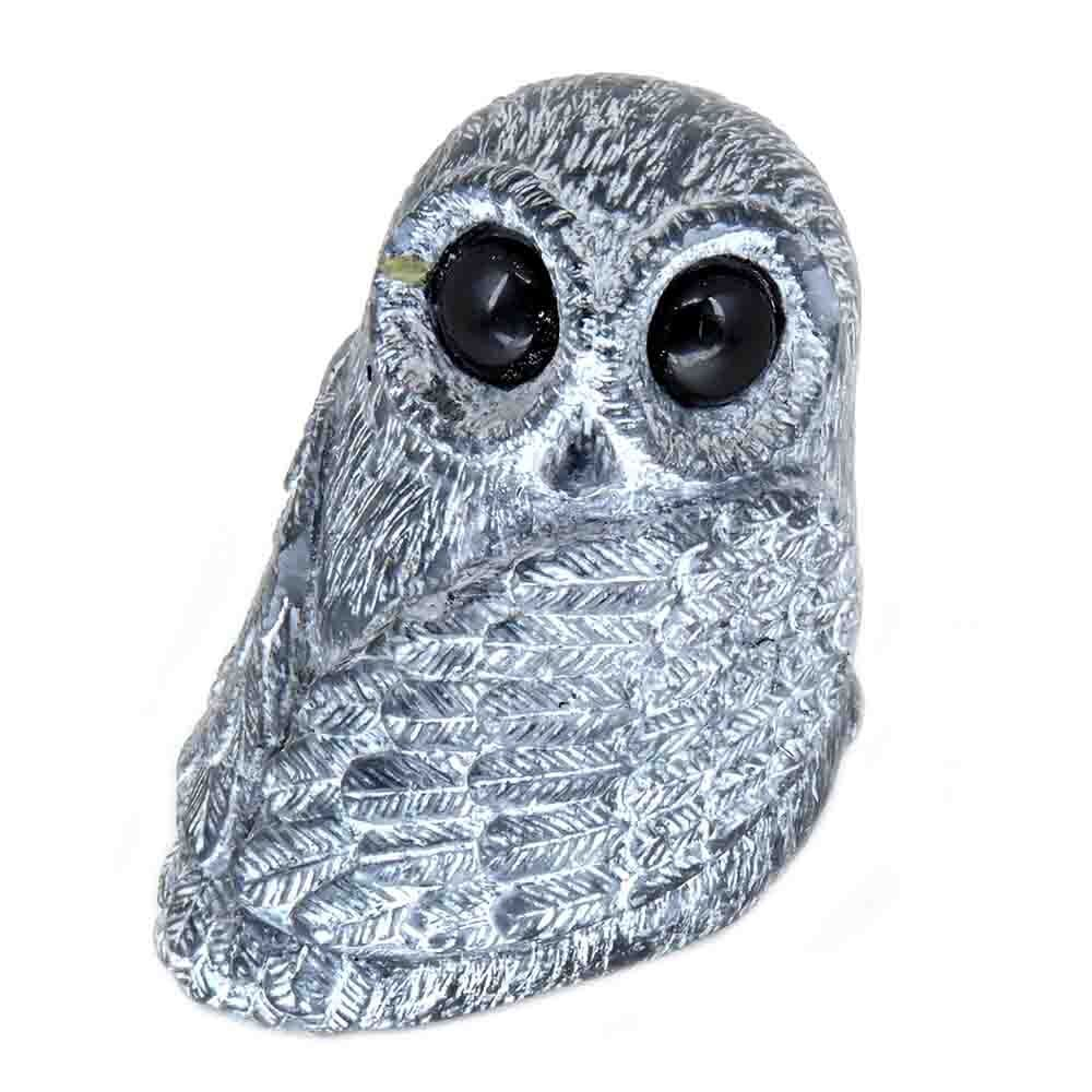 Сова натуральный камень асс.