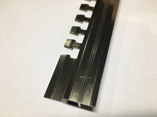 ATZг 10мм "DO-4" 2,7м Шампань глянец Z-об. 16мм гибкий анод. алюм.