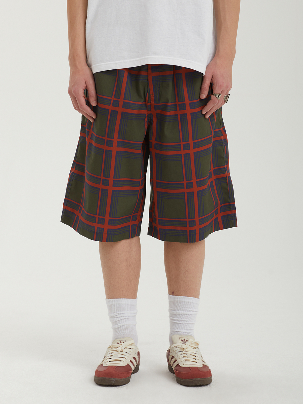 Мужские Шорты Plaid