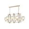 Подвесная люстра Crystal Lux Nicolas SP8 L1000 Gold/White