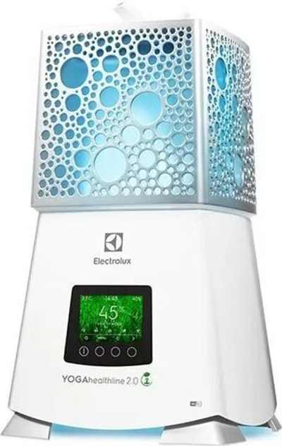Увлажнитель воздуха ультразвуковой Electrolux EHU-3915D,  9.4л,  белый/серебристый