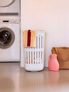 Набор корзин для белья Collect-It (55 л), 2 шт., Белый