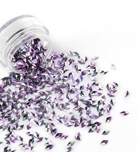 Чешуя дракона 3D ромбики 4 мм, 1274