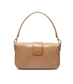 Кожаная сумка через плечо Amie TWINSET - бежевый(242TB7120)