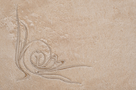 Полотенце 70х140 Garda Decor Лирика кофе