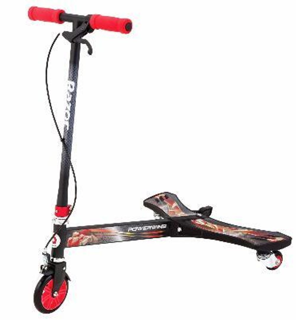 Самокат Razor Powerwing черный/красный