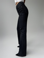 Джинсы Woman Denim 700 клеш со стрейчем однотонные