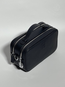 Сумка через плечо Hermes камера бэг черная