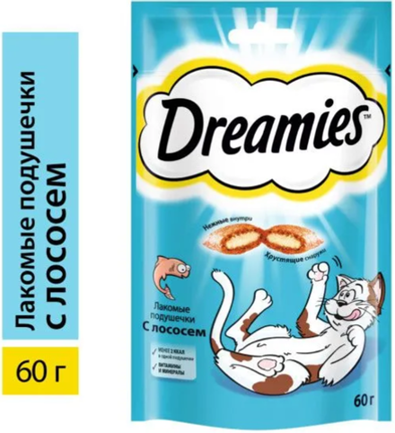 Dreamies 60г.*6 с Лососем