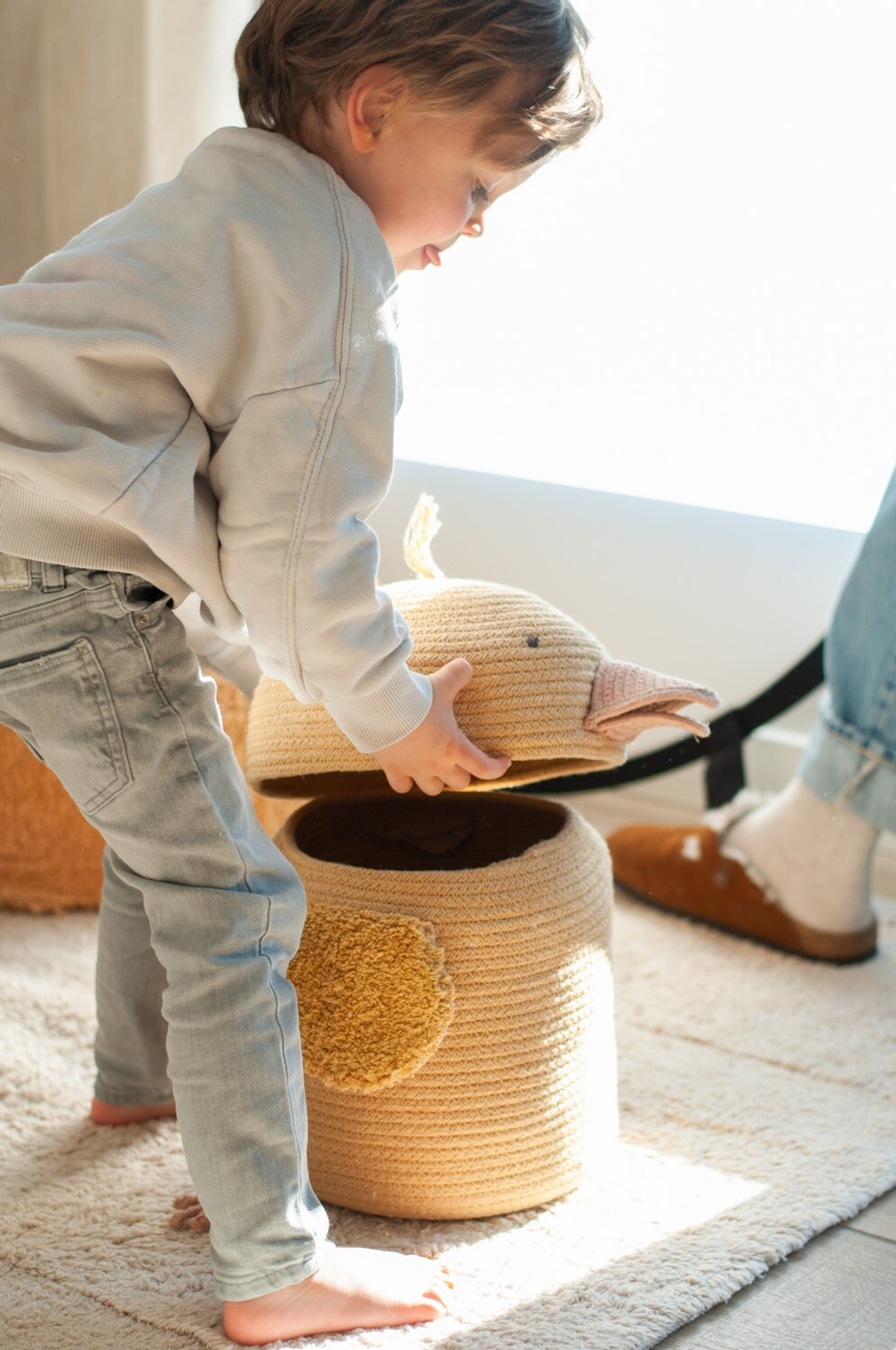 Корзина Lorena Canals Charlie The Chicken (25 x 30Ø см)